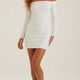 Capri Off-Shoulder Mini Dress