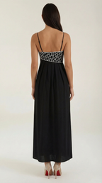 Deborah Embroidered Maxi Dress